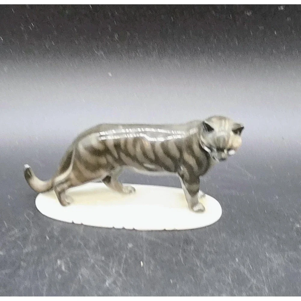 Vintage Rosenthal Cat Kitten Kitty‎ Figurine Black Bavaria 3.5